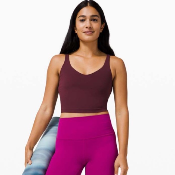 lululemon athletica Tops - lululemon Align™ Cropped Tank Top Cassis 4